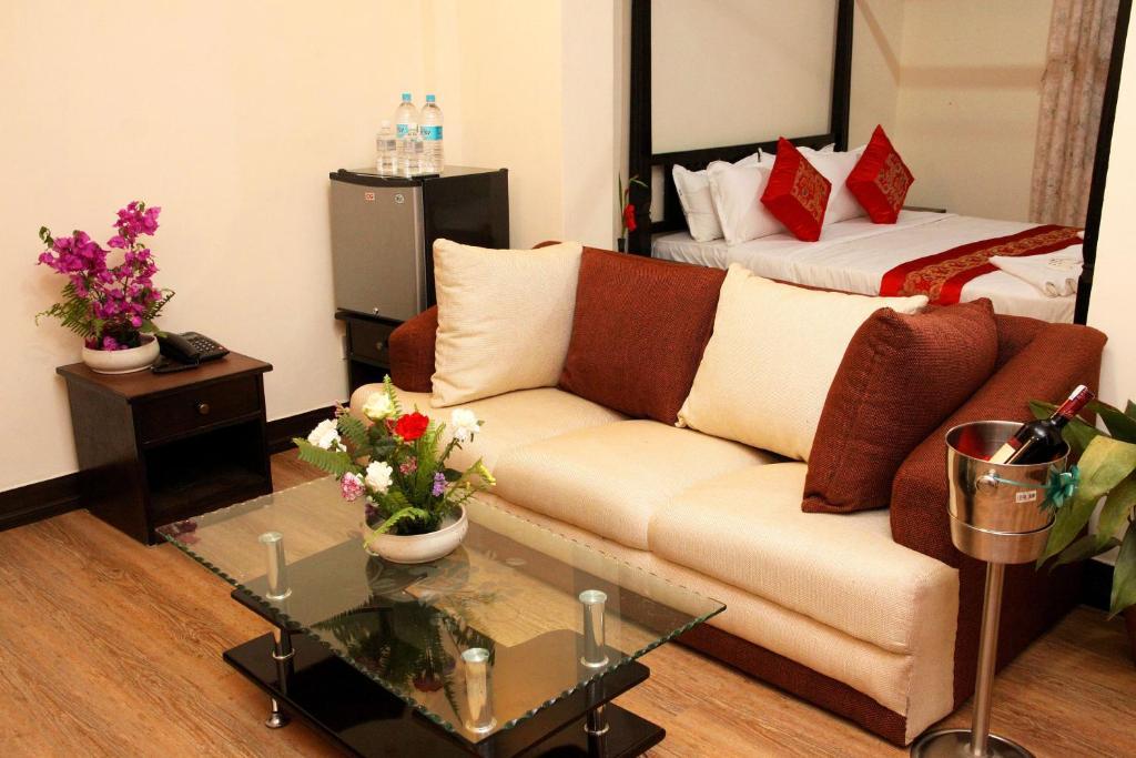 Dream Nepal Hotel And Apartment Katmandu Rom bilde